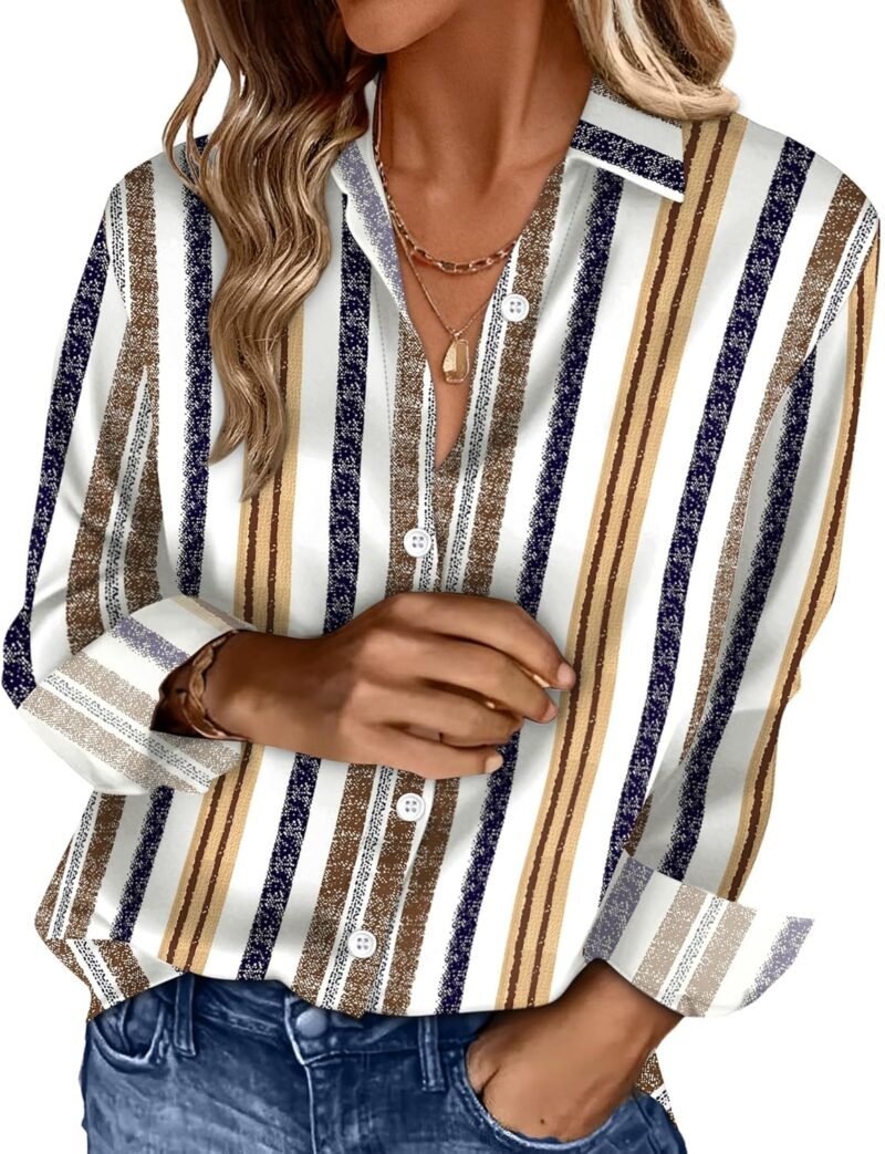 Silky Satin Long-Sleeve Shirt — Stylish Business Casual Look | Lustrous Texture | Commuter Wardrobe Staple